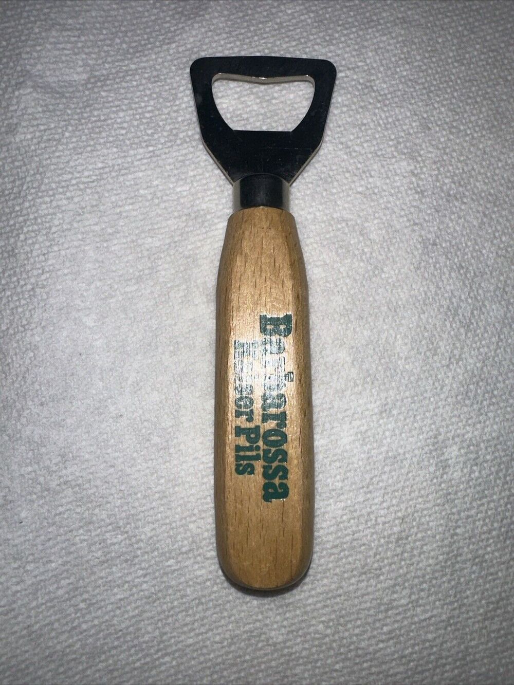 Barbarossa Kaiser Pils Bottle Opener Wooden Barbarossa Bier Germany Opener 5.5”